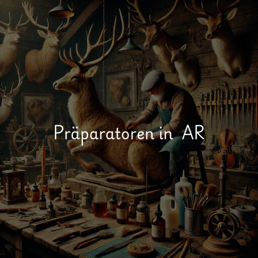 Präparatoren in AR & R Antler Replica & Repairs