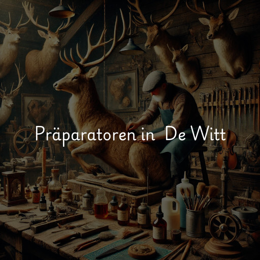 Präparatoren in De Witt
