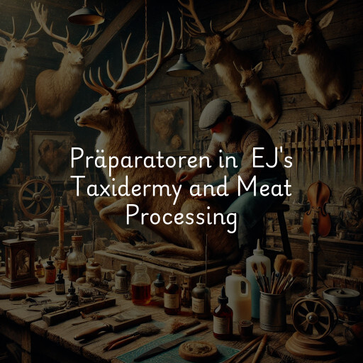 Präparatoren in EJ's Taxidermy and Meat Processing
