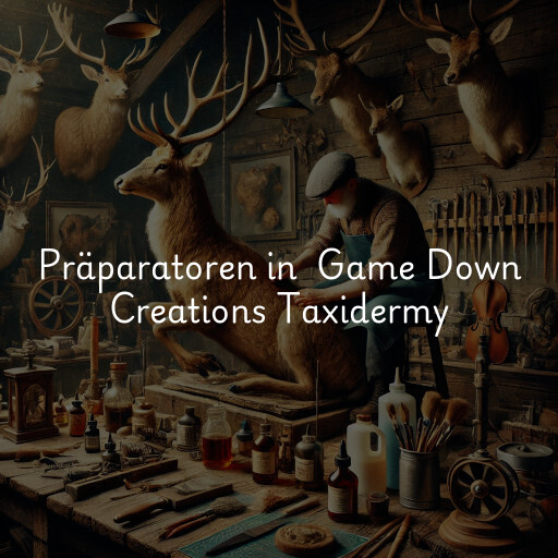 Präparatoren in Game Down Creations Taxidermy