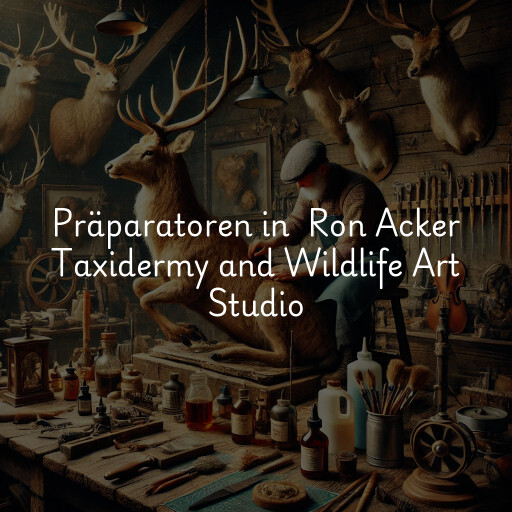 Präparatoren in Ron Acker Taxidermy and Wildlife Art Studio