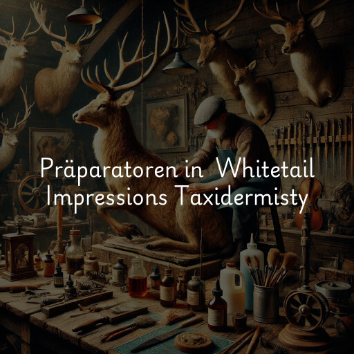 Präparatoren in Whitetail Impressions Taxidermisty