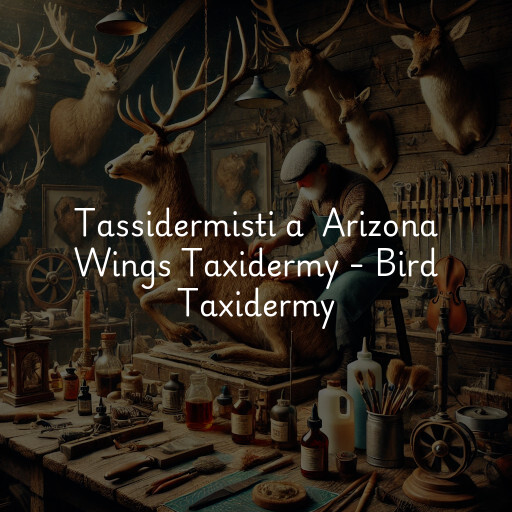 Tassidermisti a Arizona Wings Taxidermy - Bird Taxidermy