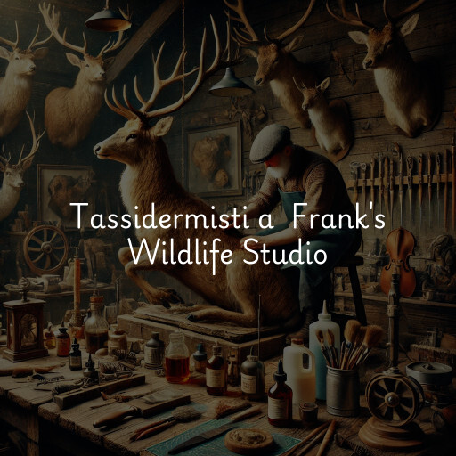 Tassidermisti a Frank's Wildlife Studio