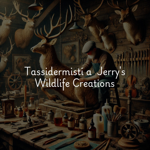 Tassidermisti a Jerry's Wildlife Creations