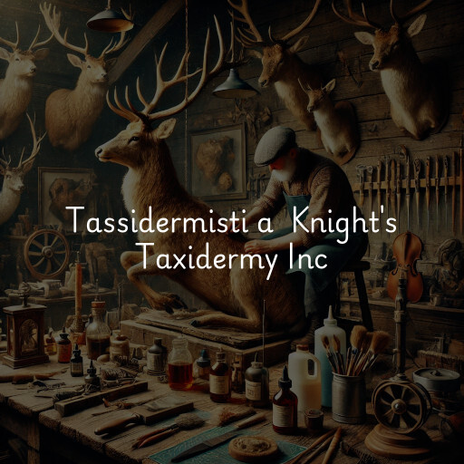Tassidermisti a Knight's Taxidermy Inc
