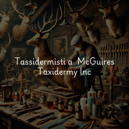 Tassidermisti a McGuires Taxidermy Inc