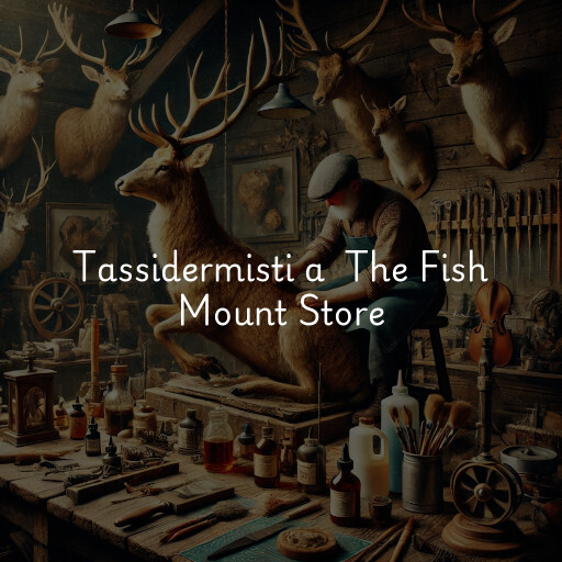 Tassidermisti a The Fish Mount Store
