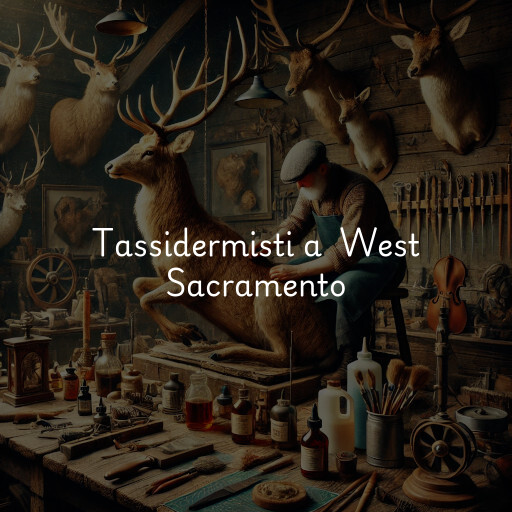 Tassidermisti a West Sacramento