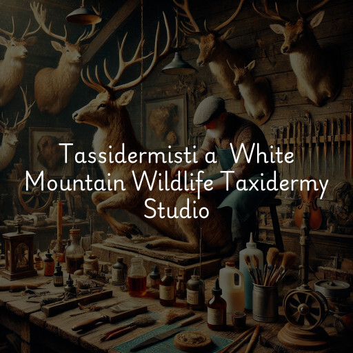 Tassidermisti a White Mountain Wildlife Taxidermy Studio