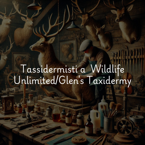Tassidermisti a Wildlife Unlimited/Glen's Taxidermy