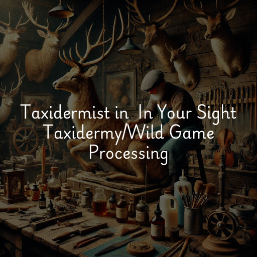 Taxidermist at  In Your Sight Taxidermy/Wild Game Processing