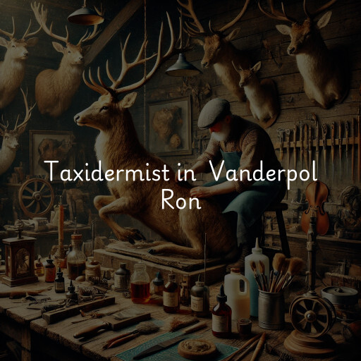 Taxidermist at  Vanderpol Ron