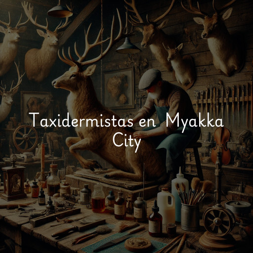 Taxidermistas en Myakka City