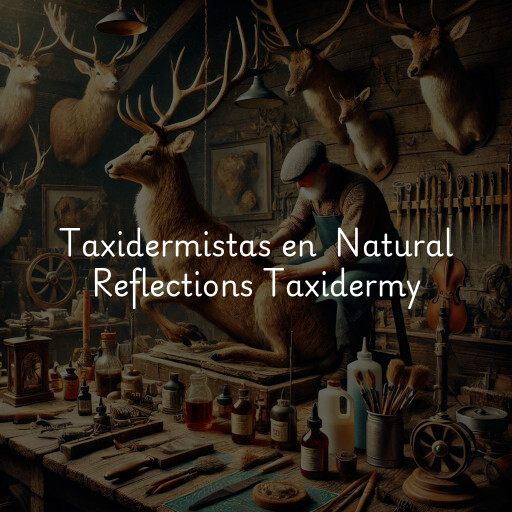 Taxidermistas en Natural Reflections Taxidermy