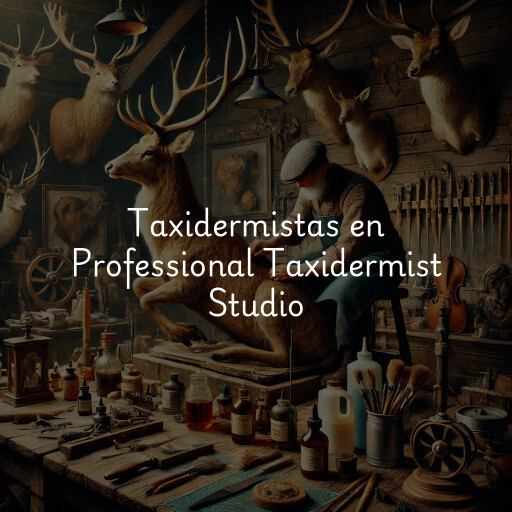 Taxidermistas en Professional Taxidermist Studio