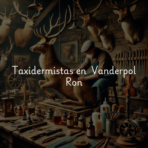 Taxidermistas en Vanderpol Ron