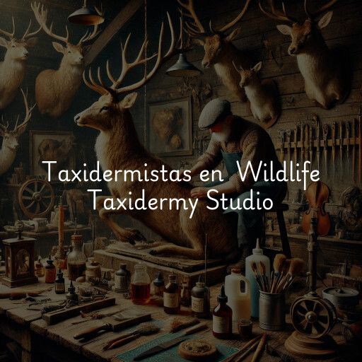 Taxidermistas en Wildlife Taxidermy Studio