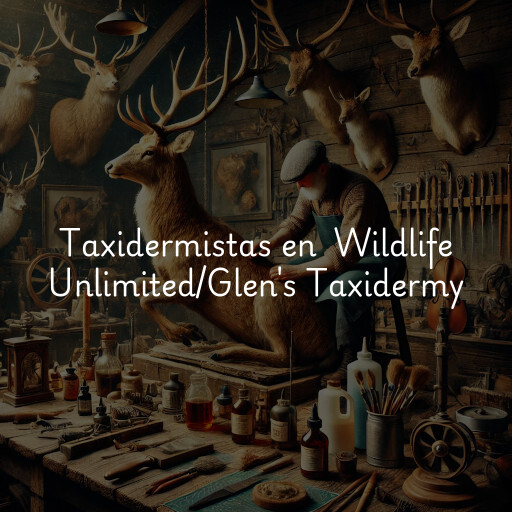 Taxidermistas en Wildlife Unlimited/Glen's Taxidermy