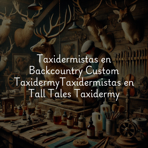 Taxidermistas en