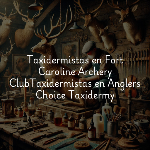 Taxidermistas en