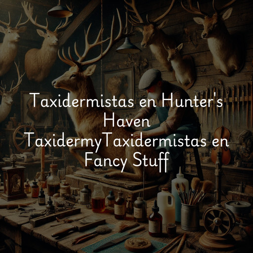 Taxidermistas en