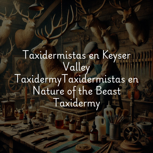 Taxidermistas en