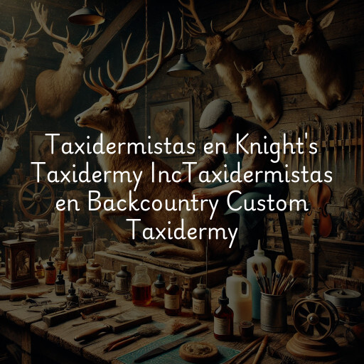 Taxidermistas en
