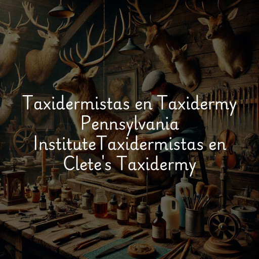 Taxidermistas en