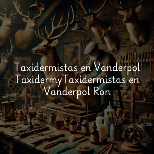 Taxidermistas en