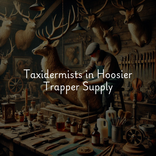 Taxidermists Hoosier Trapper Supply