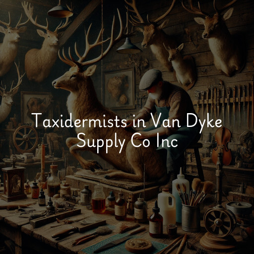 Taxidermists Van Dyke Supply Co Inc